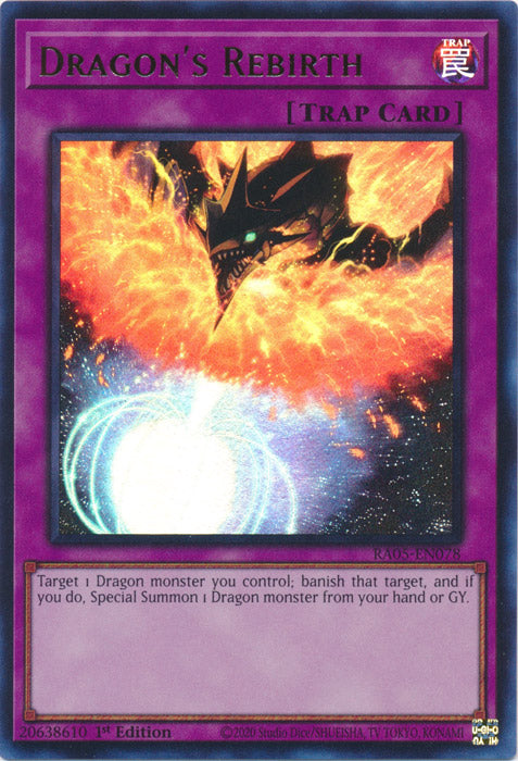 Yugioh - Dragon's Rebirth *Select Rarity* RA05-EN078 (NM)