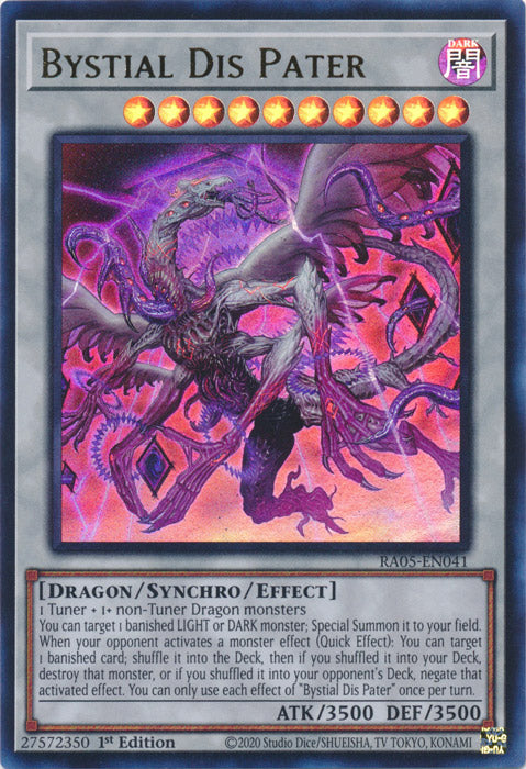 Yugioh - Bystial Dis Pater *Select Rarity* RA05-EN041 (NM)