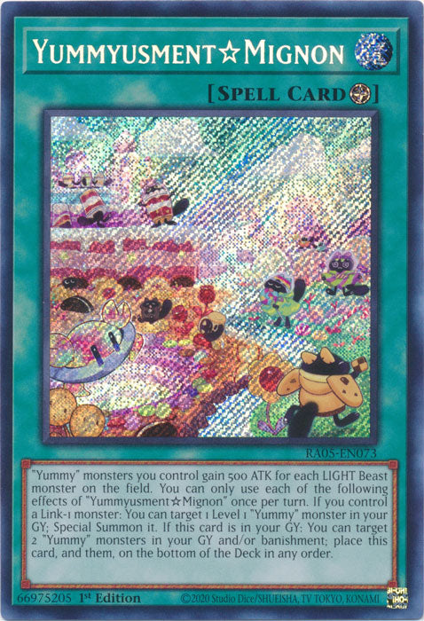 Yugioh - Yummyusment☆Mignon *Select Rarity* RA05-EN073 (NM)