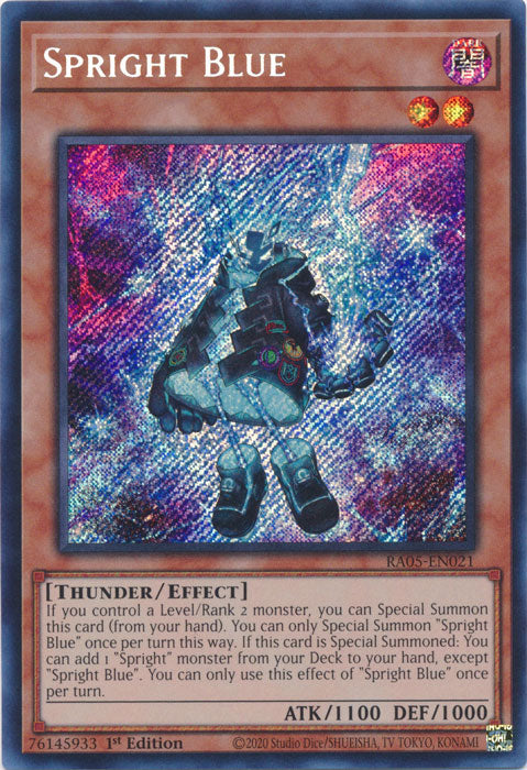 Yugioh - Spright Blue *Select Rarity* RA05-EN021 (NM)