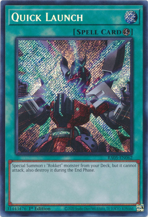 Yugioh - Quick Launch *Select Rarity* RA05-EN062 (NM)