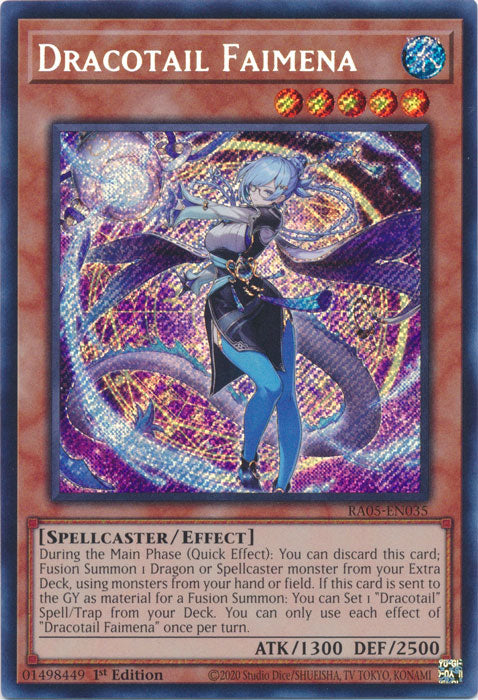 Yugioh - Dracotail Faimena *Select Rarity* RA05-EN035 (NM)