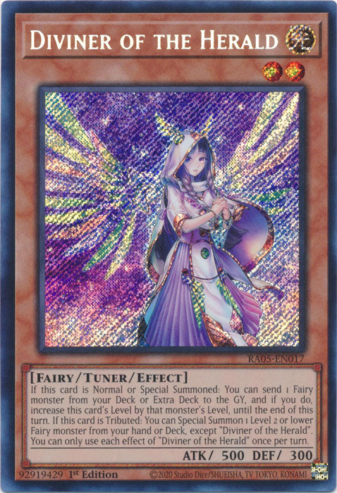 Yugioh - Diviner of the Herald *Select Rarity* RA05-EN017 (NM)