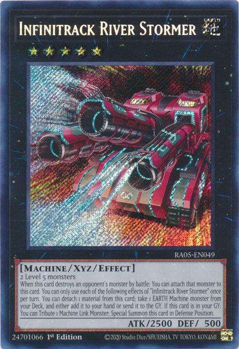 Yugioh - Infinitrack River Stormer *Select Rarity* RA05-EN049 (NM)
