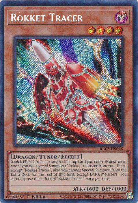 Yugioh - Rokket Tracer *Select Rarity* RA05-EN015 (NM)