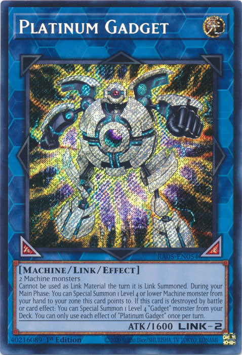 Yugioh - Platinum Gadget *Select Rarity* RA05-EN054 (NM)