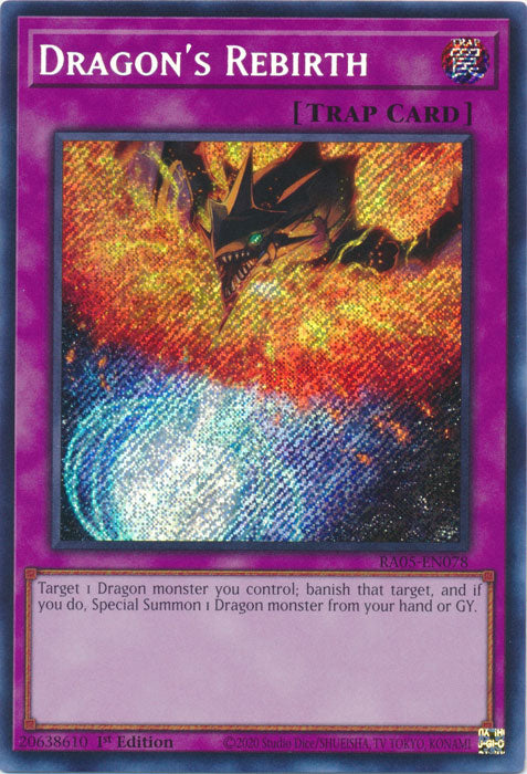 Yugioh - Dragon's Rebirth *Select Rarity* RA05-EN078 (NM)