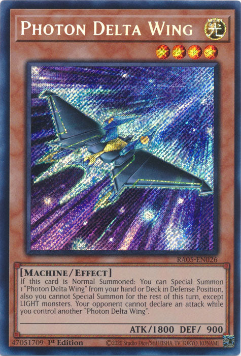 Yugioh - Photon Delta Wing *Select Rarity* RA05-EN026 (NM)