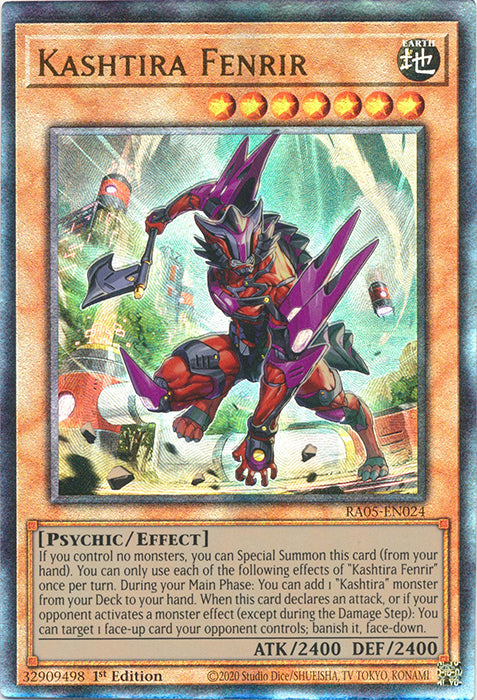 Yugioh - Kashtira Fenrir *Select Rarity* RA05-EN024 (NM)