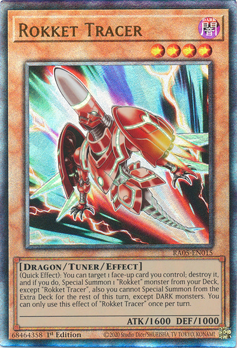 Yugioh - Rokket Tracer *Select Rarity* RA05-EN015 (NM)