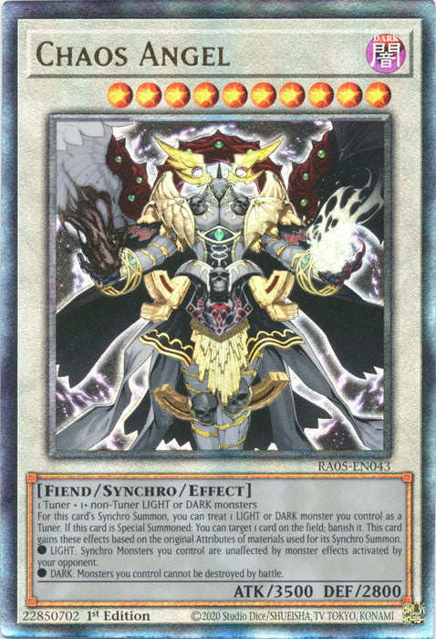 Yugioh - Chaos Angel *Select Rarity* RA05-EN043 (NM)