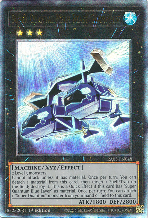 Yugioh - Super Quantal Mech Beast Grampulse *Select Rarity* RA05-EN048 (NM)