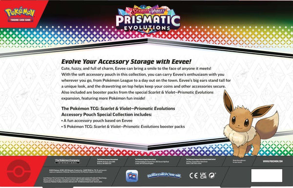 Pokémon - Prismatic Evolutions Accessory Pouch (SV8.5)