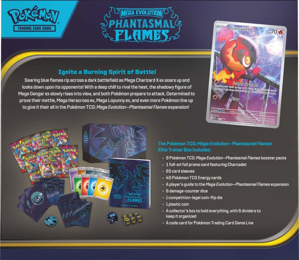 Pokemon - Phantasmal Flames Elite Trainer Box ETB (ME02)