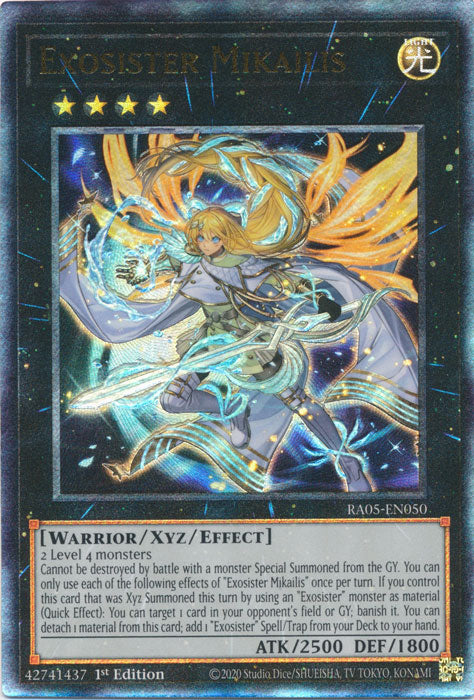 Yugioh - Exosister Mikailis *Select Rarity* RA05-EN050 (NM)