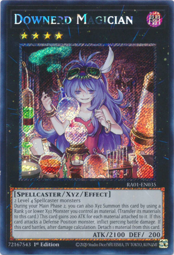 Yugioh - Downerd Magician *Select Rarity* RA01-EN035 (NM)