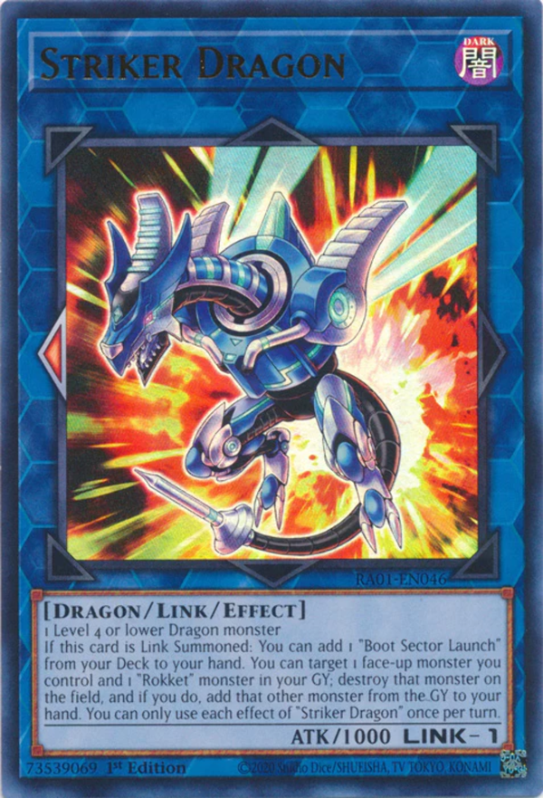 Yugioh - Striker Dragon *Select Rarity* RA01-EN046 (NM)