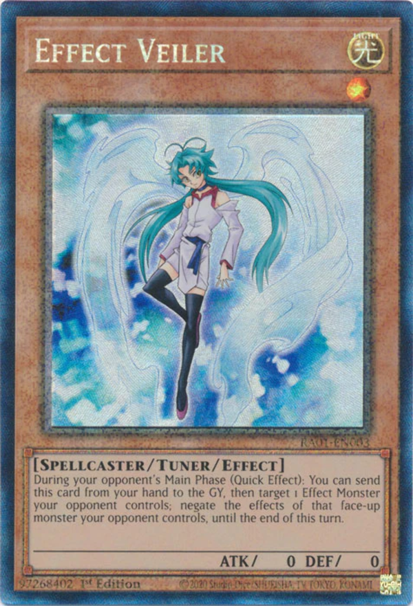Yugioh - Effect Veiler *Select Your Rarity* RA01-EN003 (NM)