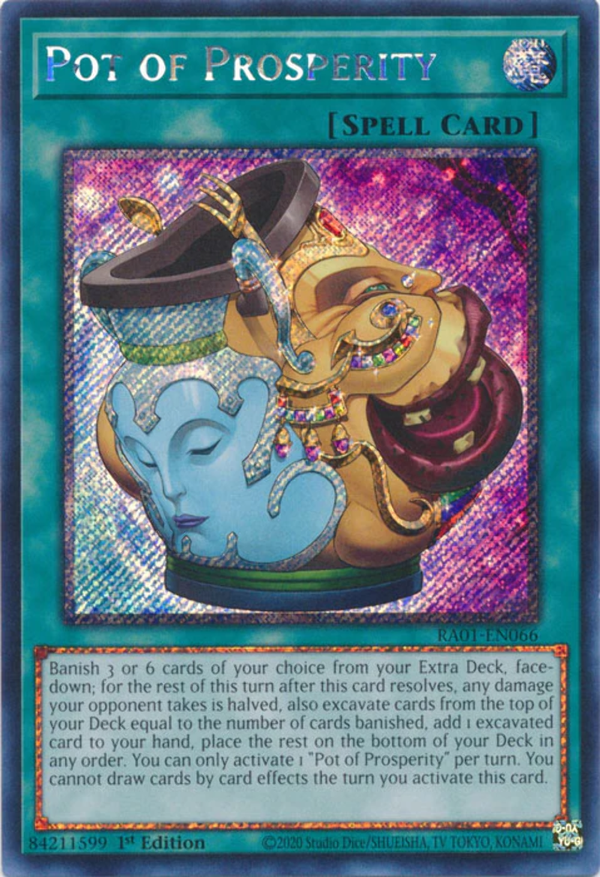 Yugioh - Pot of Prosperity *Select Rarity* RA01-EN066 (NM)