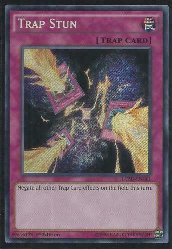 Yugioh Card - Trap Stun *Secret Rare* LC5D-EN141 (NM)