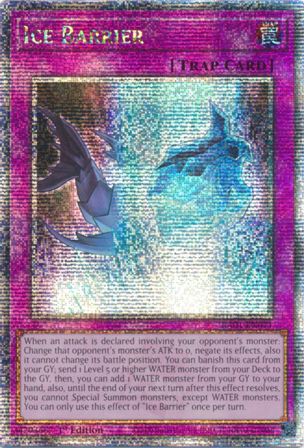 Yugioh - Ice Barrier *Select Rarity* RA01-EN071 (NM)