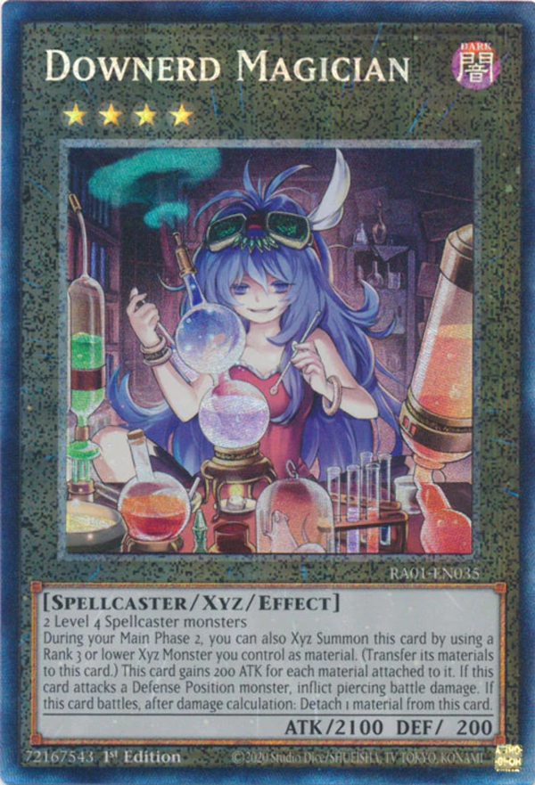 Yugioh - Downerd Magician *Select Rarity* RA01-EN035 (NM)