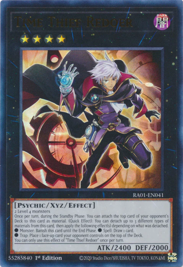 Yugioh - Time Thief Redoer *Select Rarity* RA01-EN041 (NM)