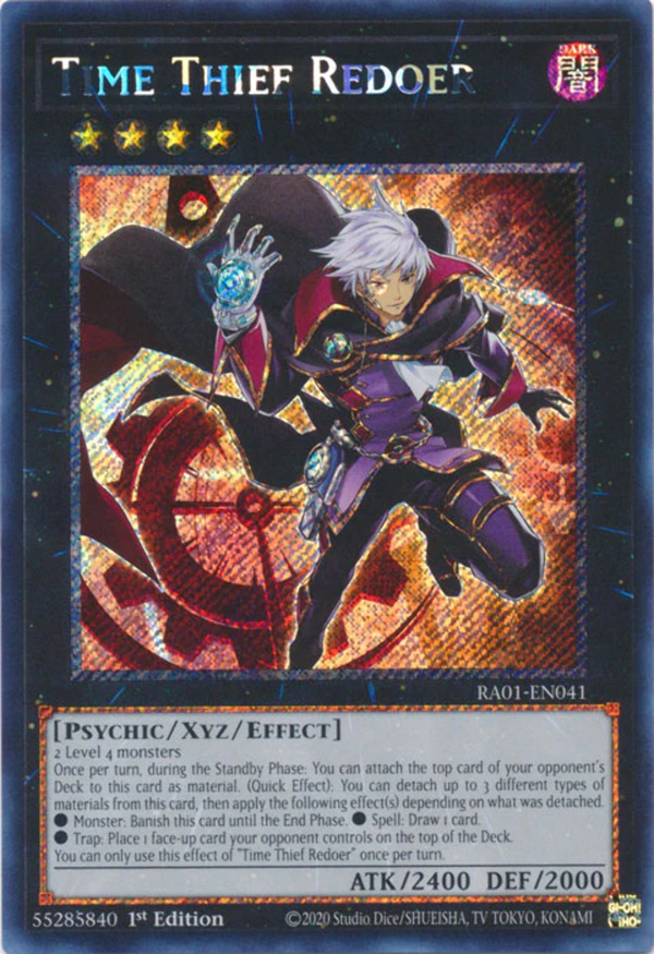 Yugioh - Time Thief Redoer *Select Rarity* RA01-EN041 (NM)