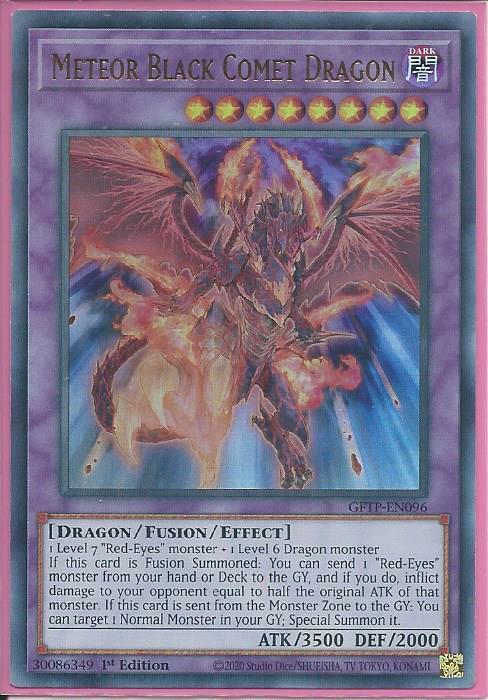 Yugioh - Meteor Black Comet Dragon *Ultra Rare* GFTP-EN096 (NM)