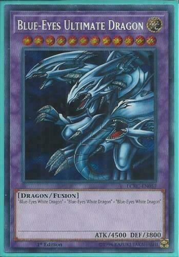 Yugioh Card - Blue-Eyes Ultimate Dragon *Secret Rare* LCKC-EN057 (NM/M)