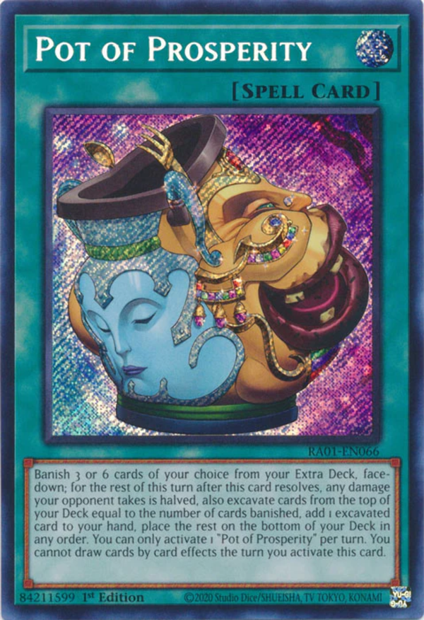 Yugioh - Pot of Prosperity *Select Rarity* RA01-EN066 (NM)