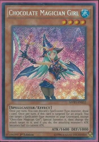 Yugioh Card - Chocolate Magician Girl *Secret Rare* MVP1-ENS52 (NM)