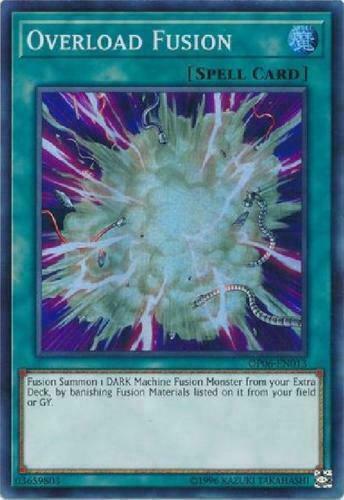 Yugioh Card - Overload Fusion *Super Rare* OP06-EN013 (NM/M)