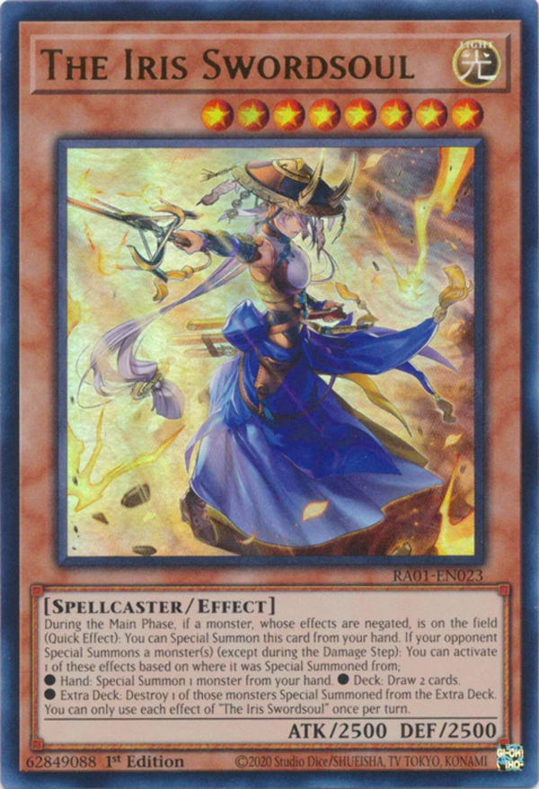Yugioh - The Iris Swordsoul *Select Rarity* RA01-EN023 (NM)