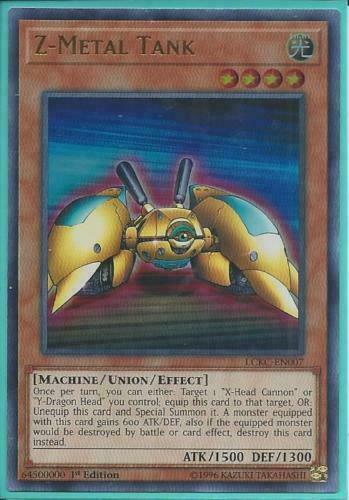 Yugioh Card - Z-Metal Tank *Ultra Rare* LCKC-EN007 (NM)