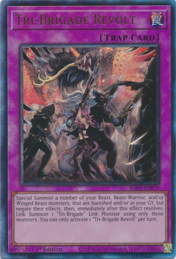 Yugioh - Tri-Brigade Revolt *Select Rarity* RA01-EN079 (NM)