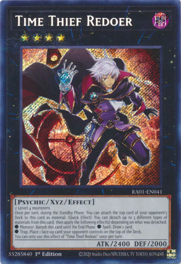 Yugioh - Time Thief Redoer *Select Rarity* RA01-EN041 (NM)