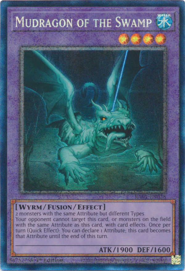Yugioh - Mudragon of the Swamp *Select Rarity* RA01-EN028 (NM)
