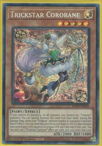 Yugioh - Trickstar Corobane *Prismatic Secret Rare* MP20-EN048 (NM)