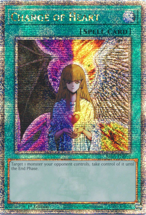 Yugioh - Change of Heart *Select Rarity* RA01-EN050 (NM)