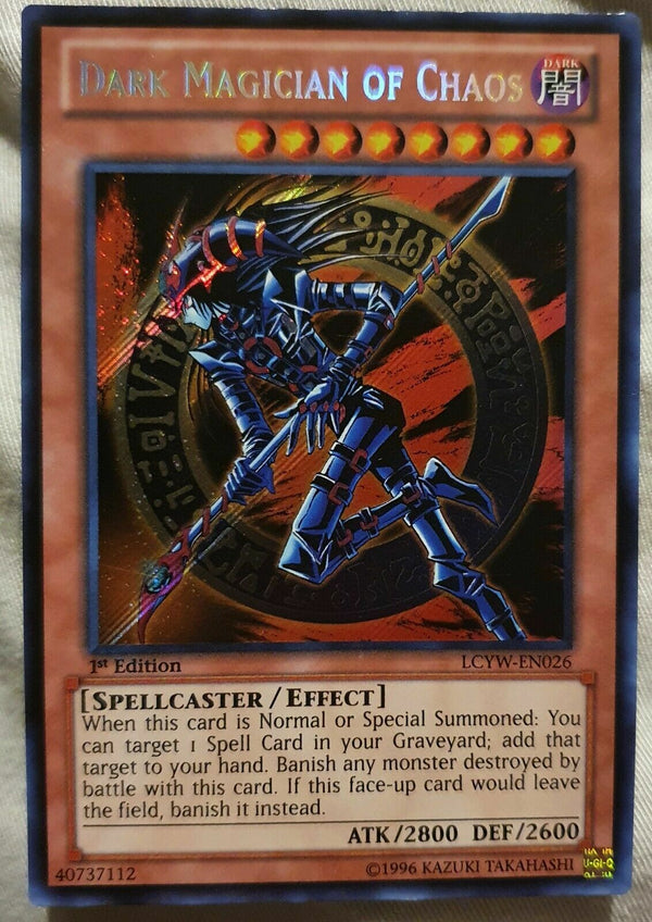 Yugioh Card - Dark Magician of Chaos *Secret Rare* LCYW-EN026 (NM)