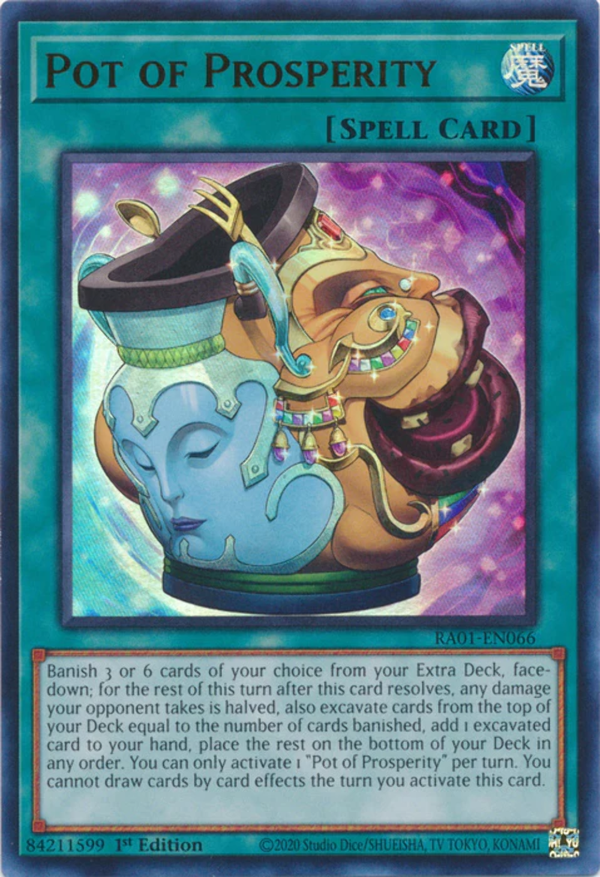 Yugioh - Pot of Prosperity *Select Rarity* RA01-EN066 (NM)