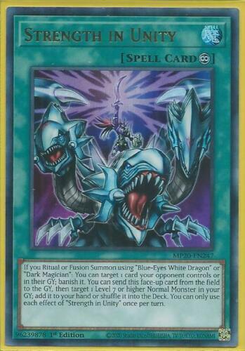 Yugioh - Strength in Unity *Ultra Rare* MP20-EN247 (NM/M)