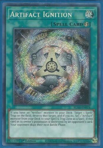 Yugioh - Artifact Ignition *Secret Rare* BLAR-EN074 (NM)