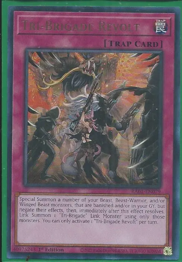 Yugioh - Tri-Brigade Revolt *Select Rarity* RA01-EN079 (NM)