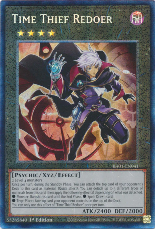 Yugioh - Time Thief Redoer *Select Rarity* RA01-EN041 (NM)