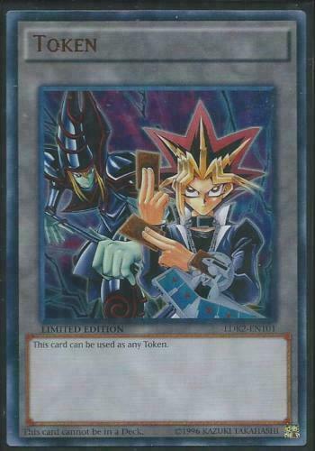 Yugioh Card - Yugi and Dark Magician Token *Ultra Rare* LDK2-ENT01 (NM)