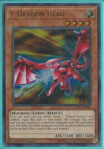 Yugioh Card - Y-Dragon Head *Ultra Rare* LCKC-EN006 (NM/M)