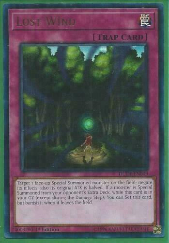 Yugioh Card - Lost Wind *Ultra Rare* DUDE-EN049 (NM)