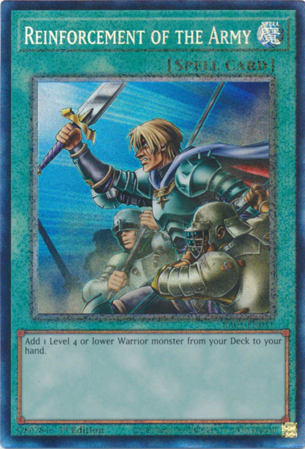 Yugioh - Reinforcement of the Army *Select Rarity* RA01-EN051 (NM)